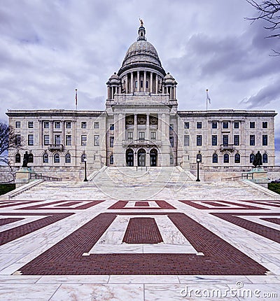 Rhode Island State House Stock Photo