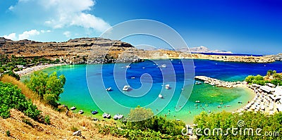 Rhodes island, Greece Stock Photo