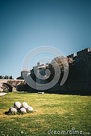 Rhodes Medieval city Stock Photo