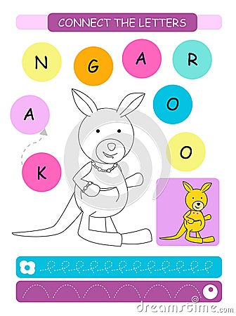 Connect The Letters Printables