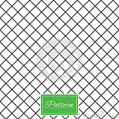 Rhombus stripped seamless pattern. Vector Illustration