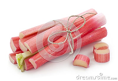 Rhubarb Stock Photo