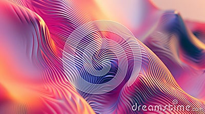 Rhythmic Dissonance: Exploring the Dynamic Noise Gradient Stock Photo