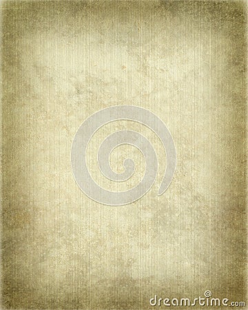 Ribbed parchment with frame Stock Photo