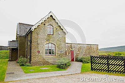 Ribblehead Station Master's House (Left rear view). Editorial Stock Photo