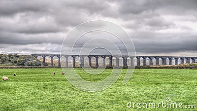 Ribblehead Viaduct Stock Photo