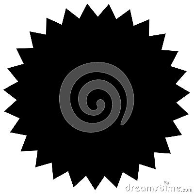 Ribbon also called Banners or Shapes with a casting shadow with a with angular, triangular shape on the edge in black Stock Photo