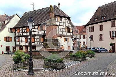 Ribeauville, Alsace, France Editorial Stock Photo