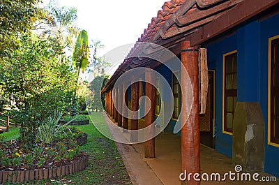 Ribeirao Preto, Region Minas Gerais, Brazil : a place for relaxation local hacienda Stock Photo