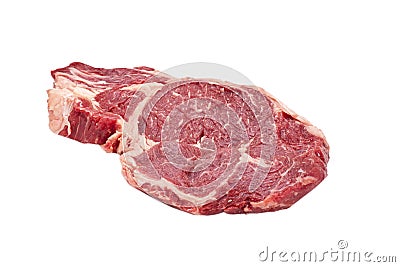 Ribeye Steak Raw Stock Photo