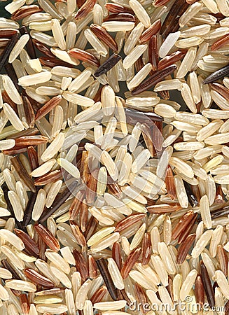 Rice background Stock Photo