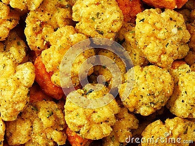 Rice cracker seaweed flavor Stock Photo