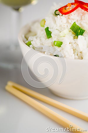 Rice dish Stock Photo