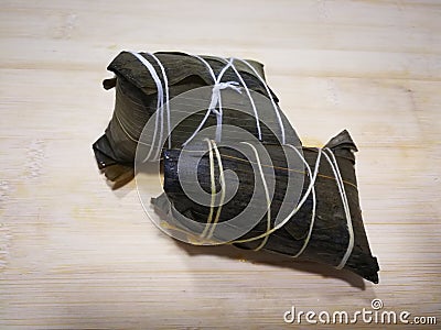 Rice dumplings zongzi Stock Photo