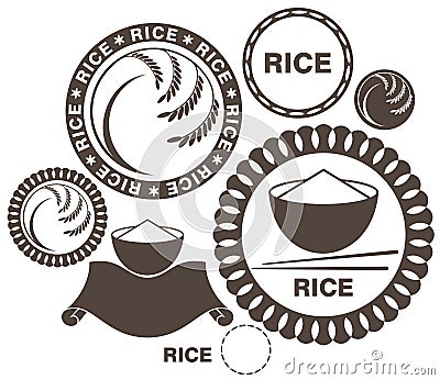 Rice Vector Illustration