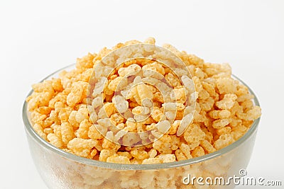 Rice krispies Stock Photo