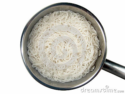 Rice Noodle Asian Food Stock Photo