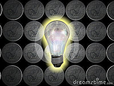 A rich idea Stock Photo