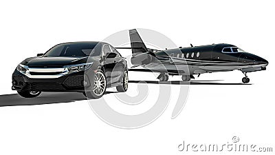 Rich lifestyle transportation vehicles Stock Photo