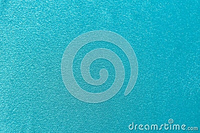 Rich matte even turquoise mint aqua smooth satin fabric. Abstract texture and background Stock Photo