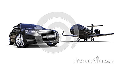 Rich People Rides Stock Photo