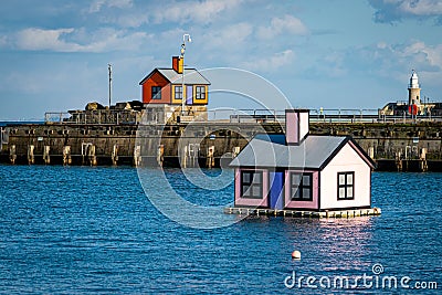 Richard Woods - Holiday Home, Folkstone Triennial 2017 Editorial Stock Photo