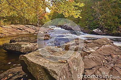 Richie Falls Haliburton Stock Photo