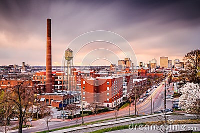 Richmond, Virginia Skyline Stock Photo