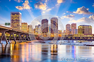 Richmond, Virginia, USA Skyline Stock Photo