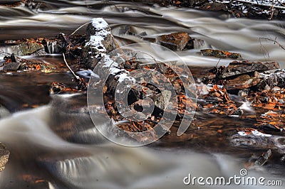 Ricketts Glen located in eastern Pennsylvania Stock Photo