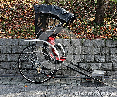 Rickshaw Stock Photo