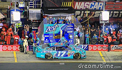 Ricky Stenhouse Jr. #17 NASCAR Charlotte NC race 10-11-14 Editorial Stock Photo