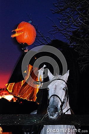 Ride of the Headless Horseman Editorial Stock Photo