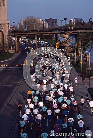 Rideau Runners Editorial Stock Photo