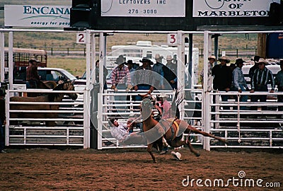 Ridem Cowboy OOOOOOOPPPPPSSSSS Editorial Stock Photo
