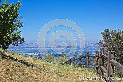 Ridge winery mountain view Cupertino California Stock Photo