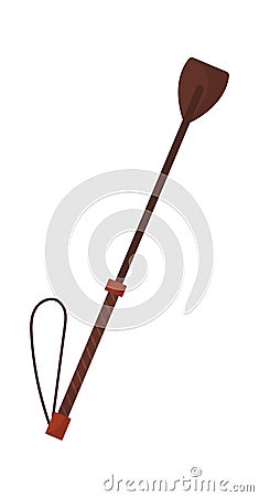 Riding Whip Accessory Vector Illustration