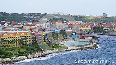 Rif Fort in Willemstad, Curacao Editorial Stock Photo