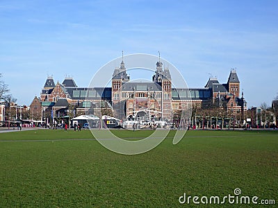 Rijksmuseum, Amsterdam Stock Photo