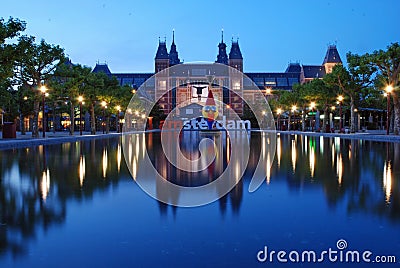 Rijksmuseum, Amsterdam Editorial Stock Photo