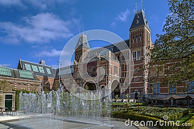 Rijksmuseum, Amsterdam, Netherlands Stock Photo