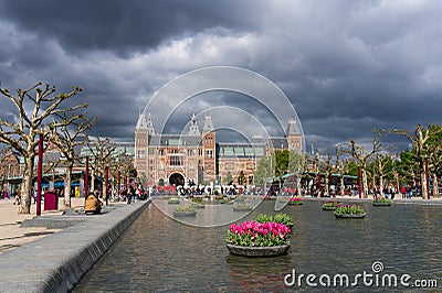 Rijksmuseum, The Netherlands Stock Photo