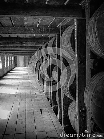 Rikhouse Barrel of Bourbon Kentucky Stock Photo