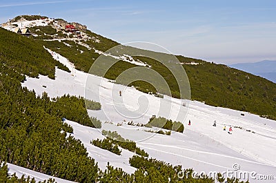 Rila mountains in Borovets, Bulgaria Stock Photo