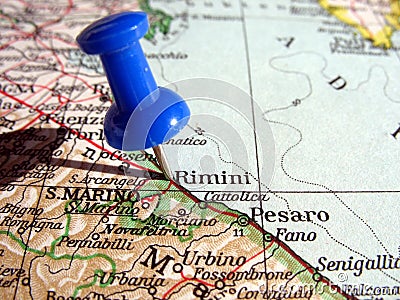 Rimini Stock Photo