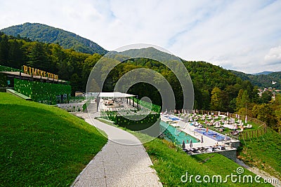 Rimske Terme, Slovenia Editorial Stock Photo