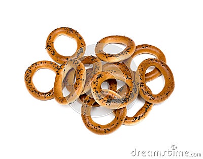 Ring bagels Stock Photo