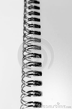 Ring Binder Background Detail Stock Photo