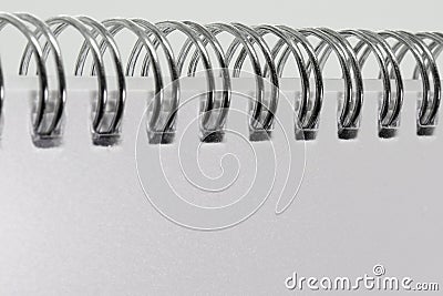 Ring Binder Background Detail Stock Photo