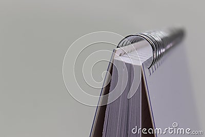 Ring Binder Background Detail Stock Photo